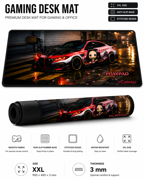 Gaming desk mat